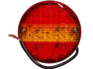 Lamp Rear Trailer LED Round Hamburger 10-30V 140mm