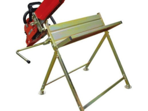 Saw Horse with Chainsaw Holder