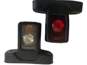 LED Short Stalk Marker Lamp 10-30V Pair