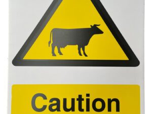 Sign Cattle Crossing 400 x 300mm