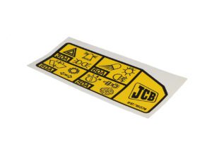 JCB FUSE LINK DECAL 817/16574