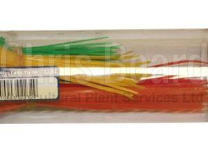 Workshop Kit Assorted Cable Tie Kit 200 pieces