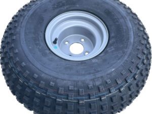 Wheel & Tyre ATV 4 Stud 100mm PCD 22 x 11.8 inch