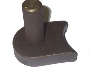 Gate Hanger Weld-On Radius Base 3/4" (19mm) Pin