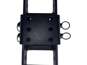 Height Adjuster Extended 370mm c/w plate Black