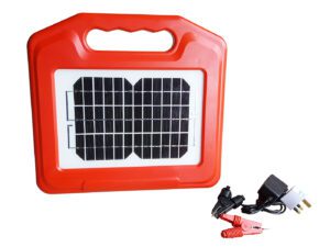 Fence Energizer 0.5J c/w Battery + Solar Panel
