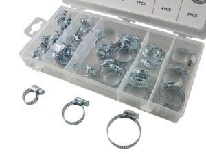 Workshop Kit Hose Clamp Assort 64 pc