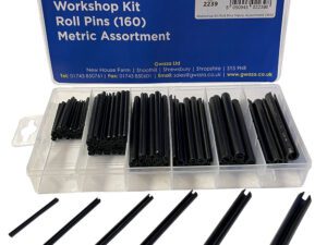 Workshop Kit Roll Pins Metric Assortment (160)