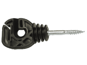 Electric Fence Insulator Screw-in Ring Pack of 25