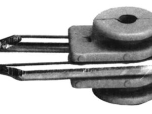 Electric Fence Insulator Staple-on Pack of 50